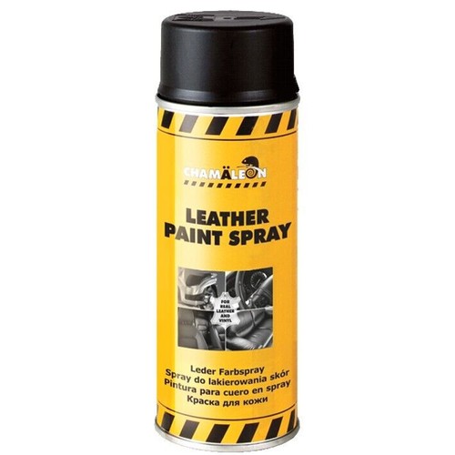 Lederfarbe schwarz 400ml - schwarz,