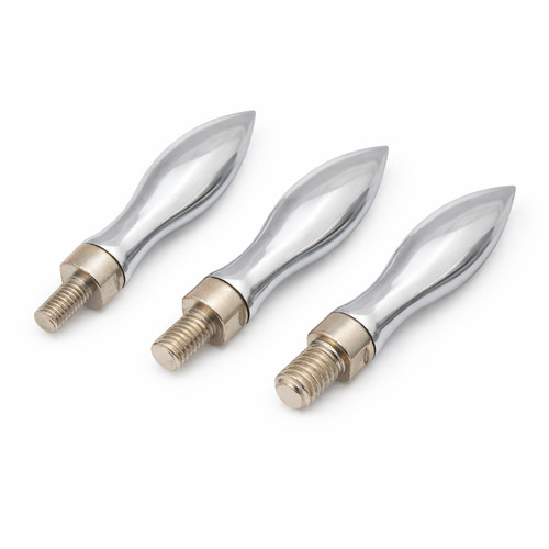 Stahl drehgriff chrom - stahl,