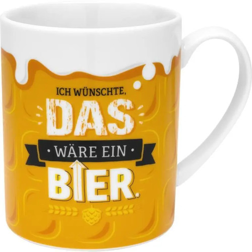 Tasse motiv bier karton - bier,