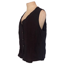 💙 Damen Leinen Blusen-Top