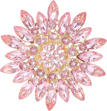 Blumen-Brosche Für Damen