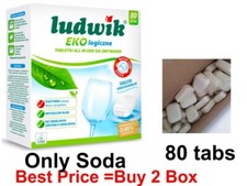 Spülmaschinen tabs 🛑NO CHEMIE EKO nur Soda🍋 LUDWIK Eko x80 Tab  Geschirr spüle