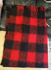 100% Mohair Decke Plaid Mey&Edlich Vintage 125*175