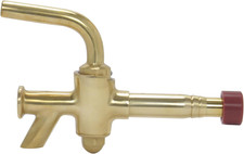 Messing Zapfgarnitur