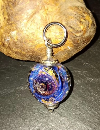 Lampwork glasperle opal - lampwork, "opal"