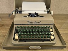 "VATERLAND" Schreibmaschine