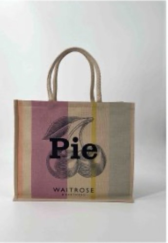Waitrose cherry pie - pie, tote