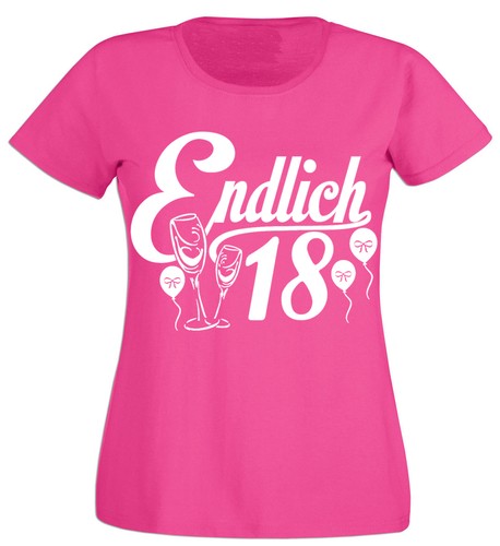 Shirt prinzessin endlich 18 - prinzessin,