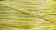 Gummilitze gold lurex - 5m,