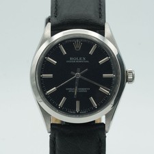 ROLEX OYSTER PERPETUAL HERREN UHR 34MM 1002 STAHL VINTAGE RX152 TOP ZUSTAND