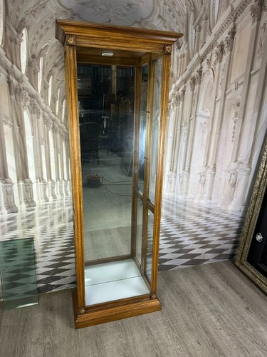Hohe vintage vitrine louis - vintage,