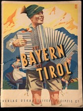 Noten - Von Bayern bis Tirol - 1935 - Akkordeon Klavier - Verlag Oskar Seifert