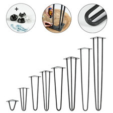 4xHairpin Legs Tischbeine Tischkufen Haarnadelbeine Tischgestell Hairpinlegs DIY