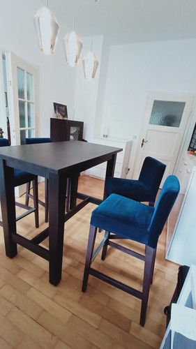 Tisch mit 4 stühlen - tisch, ,
