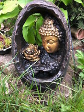  Buddha-Brunnen braun gold 40