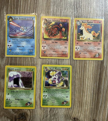 Pokémon tcg karten - 5, team