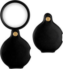 2 Stück Taschenlupe, 10X