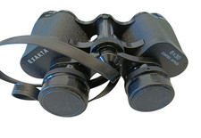 Vintage Exakta Fernglas 8x30 Coated Optics Kompaktfernglas schwarz mit Tasche