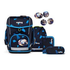 Schulranzen Jungen Ergobag CUBO VerfolgBärjagd 5-teiliges Set