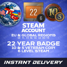 22 Year Badge - Steam Account