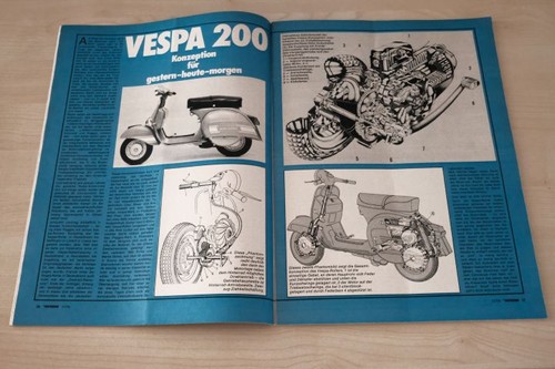 Motorrad 1974 vespa rally - 11/1974,