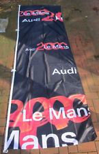 Große Fahne / Flagge Audi Le Mans 2000 ca. 300 x 100 cm