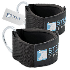 Arm- & Beinschlaufen für Fitnesstraining am Kabelzug Seilzug | STEELY SPORTS