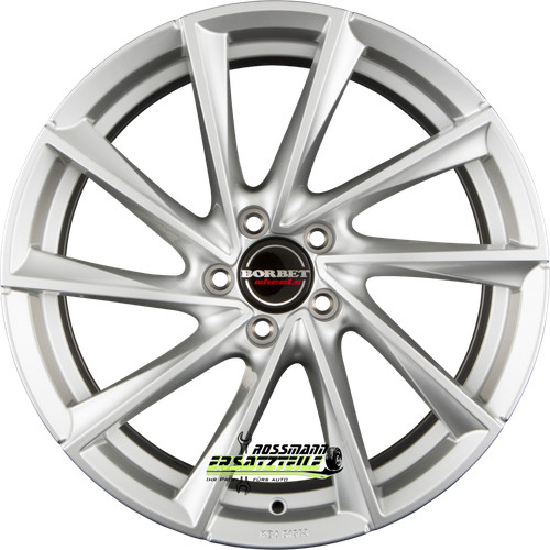 Borbet vtx brilliant silver - borbet,