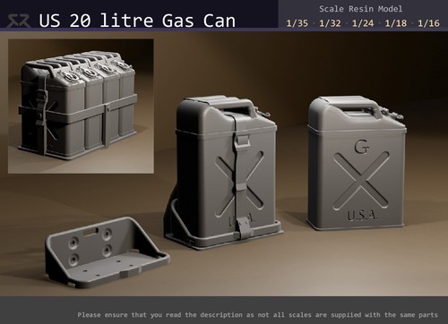 Liter ww2 gas fuel - 20,