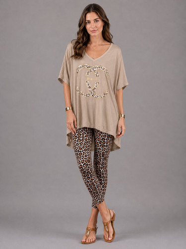 Damen oversize shirt 44 - 40,