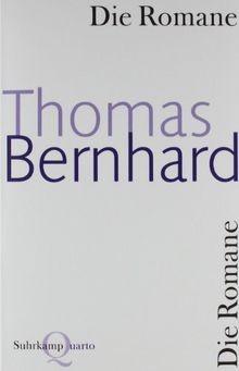 Die romane - romane, (suhrkamp