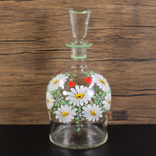 Zarte likör glasflasche - glasflasche, mit