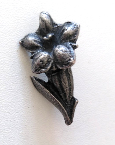 Brosche enzian anstecker - brosche,