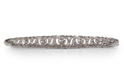 Staab brosche diamanten - staab,