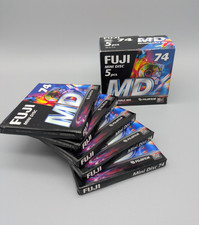 Fünf (5x) FUJI MiniDisc MD-74