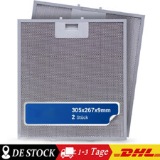 2/4x Metallfettfilter für