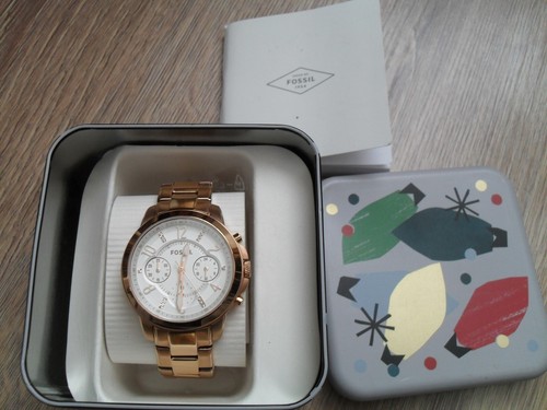 Fossil damenuhr es4035 stahl - fossil,