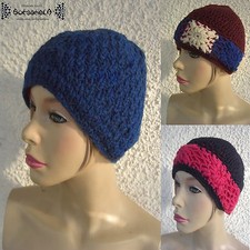 mütze ethno wolle rasta elf fee goa nepal hippie strick hut Casquette laine cap