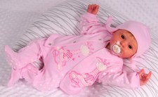 Strampler Set Hemdchen Mütze