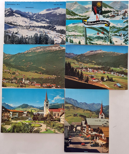 Postkarten lot riezlern - postkarten, 6