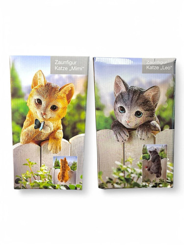 Zaunfigur katze - zaunfigur,