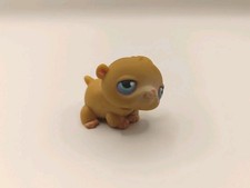 Littlest Pet Shop LPS Hamster #54 Tan Brown 2004 Hasbro