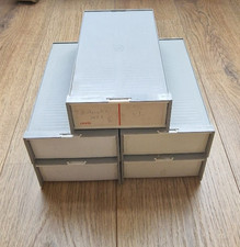 5x Noris Magazinbox 2x36 + 10 Universalmagazine Diamagazin Diabox Stapelbox 36er