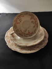 3 teiliges Sammelgedeck Hertel Jakob Rehau Bavaria für Tee bzw. Kaffee 