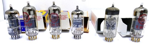 E80cf ecf80 röhren - 6x,