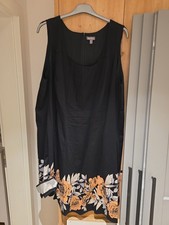 Ulla Popken Damenkleid Schwarz