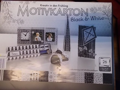 Bogen motiv karton black - bogen, &