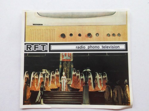 Original ddr prospekt reklame - ddr,