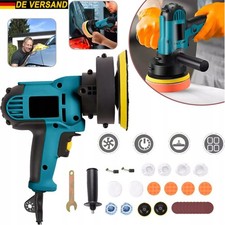 Auto Poliermaschine Polierer Poliergerät Schleifmaschine 125mm Politur Set Profi