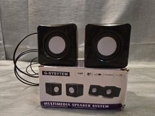 G-SYSTEM 2.0 Multimedia Lautsprecher – Kompakte Stereo Lautsprecher für PC, DVD